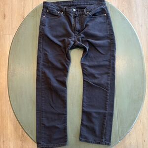 Levi’s 513 W32 L29 Black Straight Fit Jeans Men’s